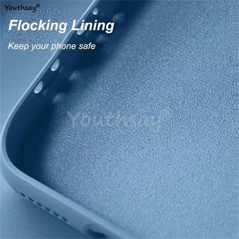 For Honor Magic 6 Lite Liquid Silicone Case Honor Magic 6 Lite Cover Funda Coque Soft Phone Bumper Honor Magic 6 Lite